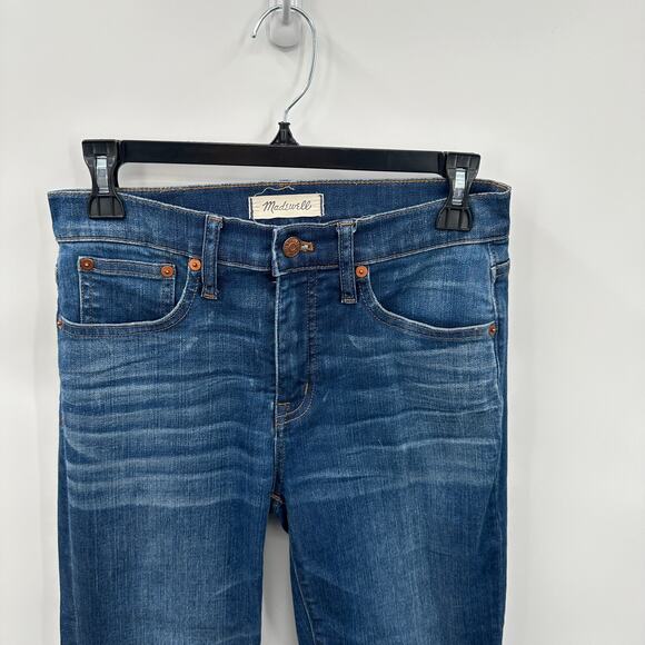 MADEWELL Cali Demi Boot Denim Jeans In Wyoming Wash G7202 // 2 - Picture 5 of 12